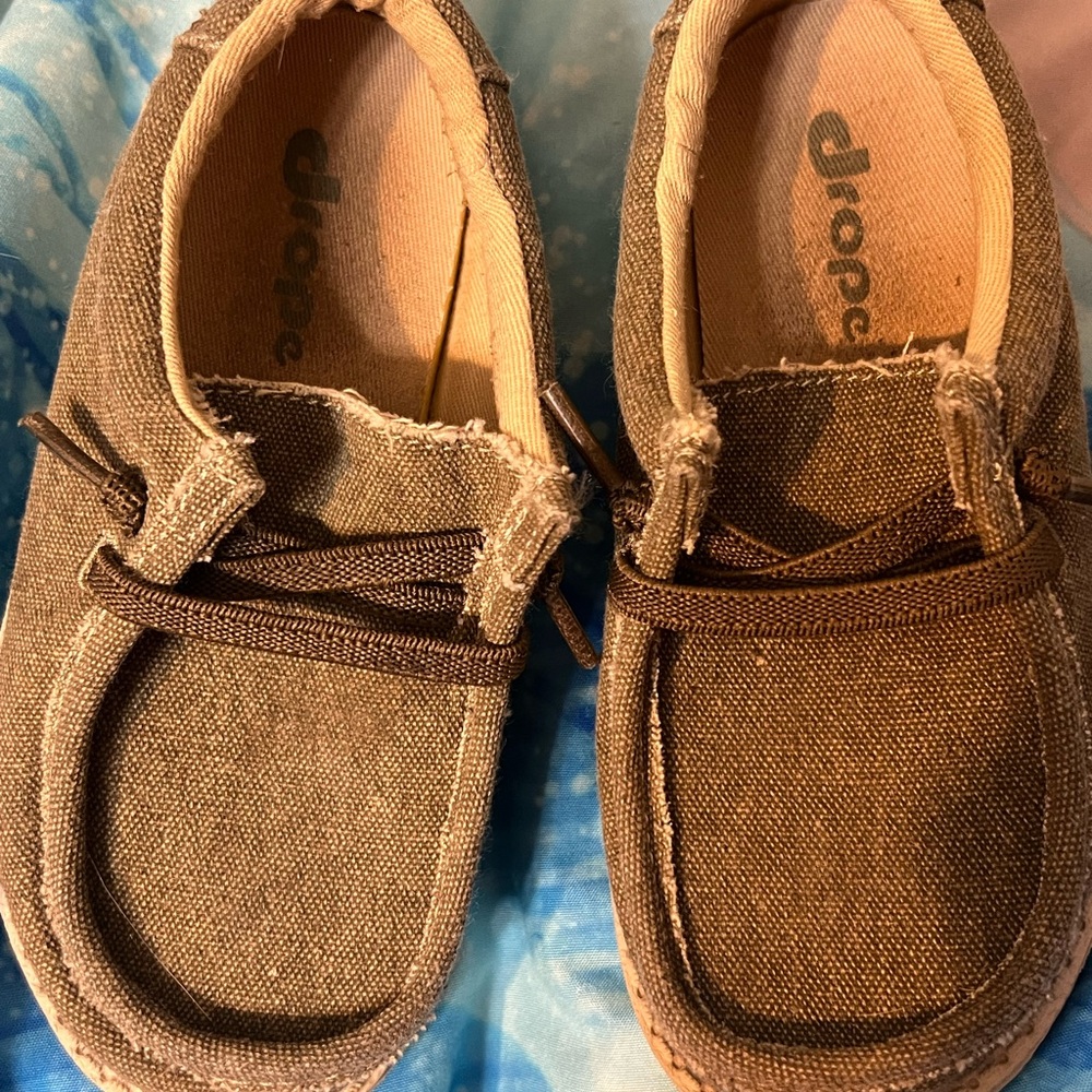 Brown Dress Shoes with Suede Finish